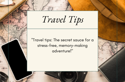 Travel Tips